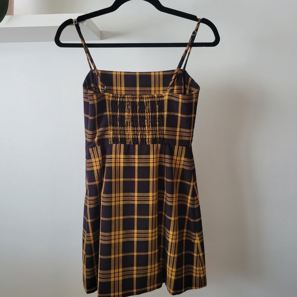 Aritzia Checkard Mini Dress - Picture 3 of 4